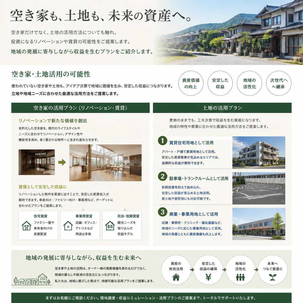 土地活用プランのご提案