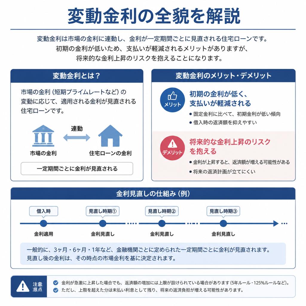 2. 変動金利とは？メリットとデメリット