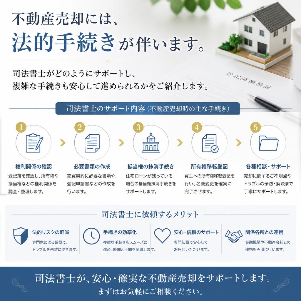 3. 司法書士との連携による安心感