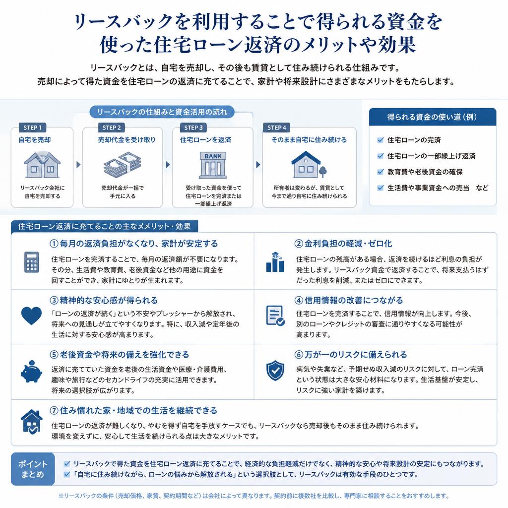 住宅ローン返済のサポート