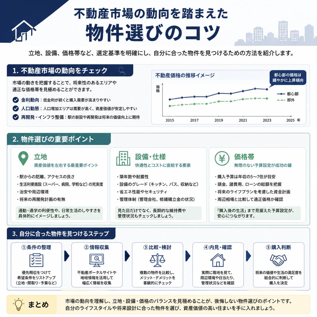 2. 物件の選び方を知ろう